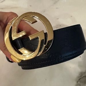 Gucci Blue Belt